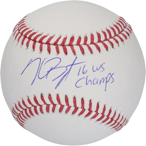 Kris Bryant Chicago Cubs Autographed Fanatics Authentic Baseball with