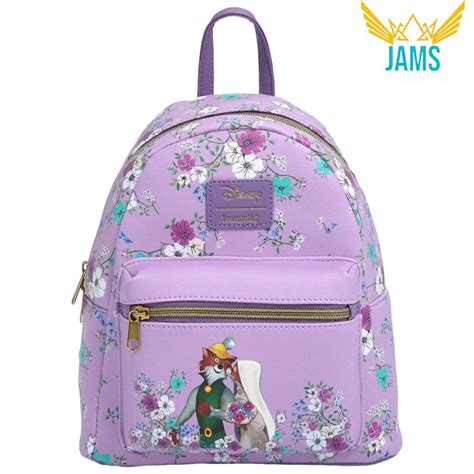 Loungefly Disney Robin Hood Kisses Floral Mini Backpack Exclusive New Ebay In 2022 Loungefly