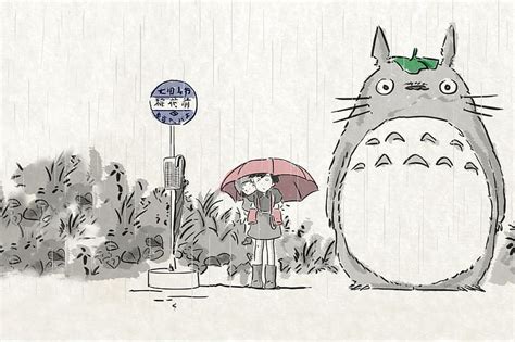 Anime My Neighbor Totoro Hd Wallpaper Peakpx