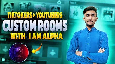 All Tiktokers Youtubers Custom Rooms With I Am Alpha Pubg Live