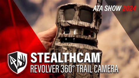 Stealth Cam Revolver 360 Degree Trail Camera ATA Show 2024 YouTube