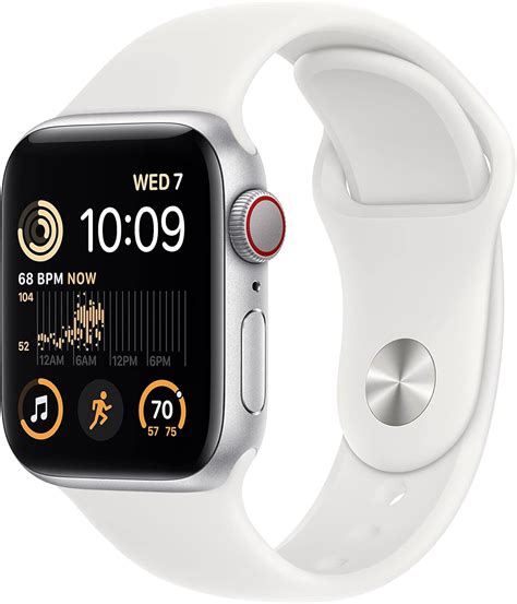 Apple Watch Se Nd Gen Gps Cellular Mm Smart Watch W Silver