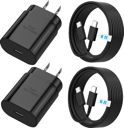 Evofine Samsung Changer 45w Usb C Super Fast Charging Wall Charger With