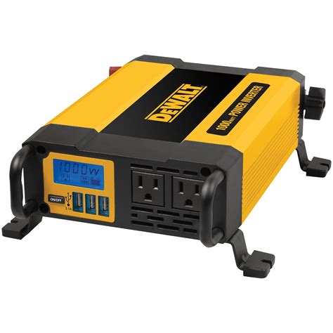 Dewalt Dxaepi1000 Professional 1 000 Watt Digital Power Inverter