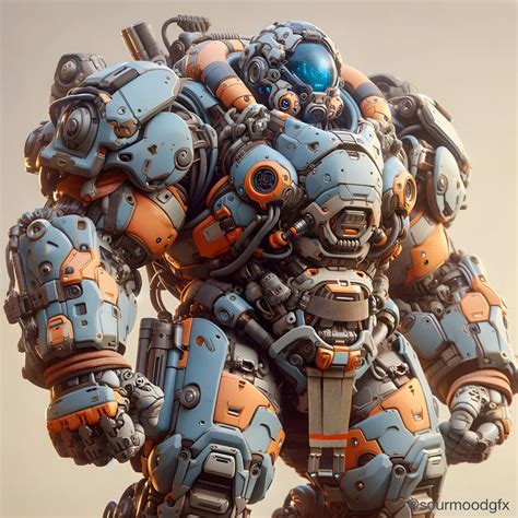 Heavy Mech Suit 1216A by sourmood on DeviantArt