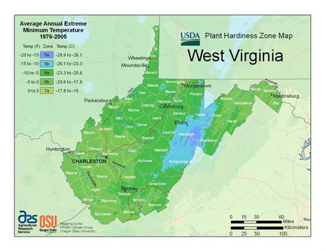 State Maps Of Usda Plant Hardiness Zones