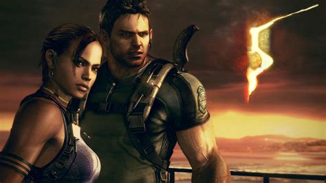 Re5 - Chris + Sheva Wallpaper by tonywonyrony on DeviantArt