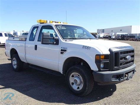 2008 Ford F250 Super Duty Xl 4wd Super Cab Pickup Roller Auctions