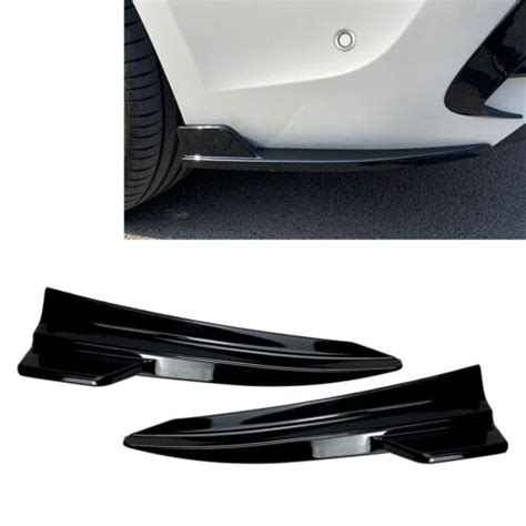 Rear Bumper Side Corner Aprons Extension For BMW 3 Series G20 G21 M