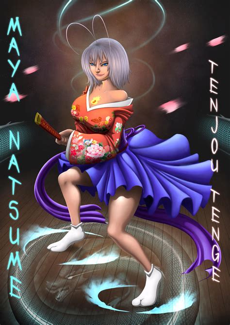 Tenjou Tenge Maya Natsume By Color Arcano On Deviantart