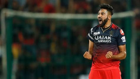 Mohammed Siraj The Rising Fast Bowler Embracing Success Through