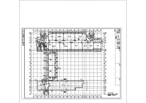 一栋某大学教学楼cad教育建筑土木在线