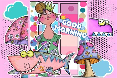 Candy Colored Cuties Clipart – Pastel Paper Doll Kit (digital Download