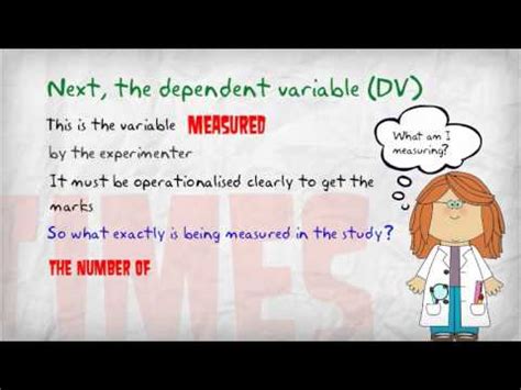 Variables IV, DV, extraneous variables - YouTube 