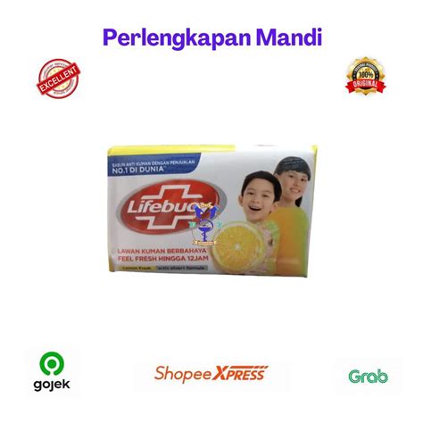 Jual Lifebuoy Bar Soap Lemon Fresh 75g Shopee Indonesia