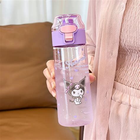 MINISO 550ML Bottle Water Sanrio Anime My Melody Portable Drinking Cup