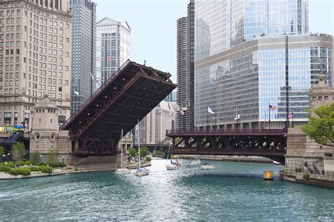 Michigan Avenue Bridge (DuSable Bridge) · Buildings of Chicago ...