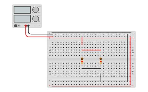 Circuit Design Parallel Circuit Tinkercad