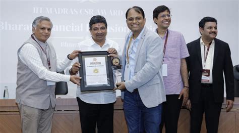 Bharat Financial Inclusion Limited Bags The Best Csr Initiative Award