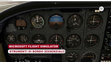 Flight Simulator 2020 Strumenti Di Bordo Essenziali YouTube