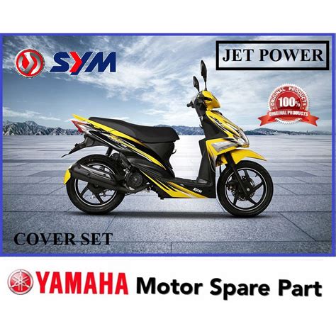 100 Original Sym Jet Power 125 Cover Set 0 64000 Kay 0000 Coverset