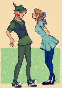 Peter Pan and Wendy - Disney Fan Art (15959904) - Fanpop