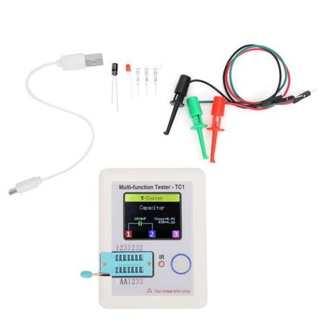 Cikonielf Testeur De Transistor Tft Testeur De Transistors