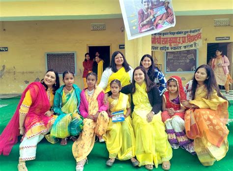 Students Gave Presentations In Basant Panchami Festival Message Of