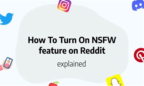 How To Turn On Nsfw Feature On Reddit App