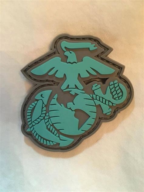 Ega Tactical Pvc Morale Patch Usmc Marine Corps Sempre Fidelis