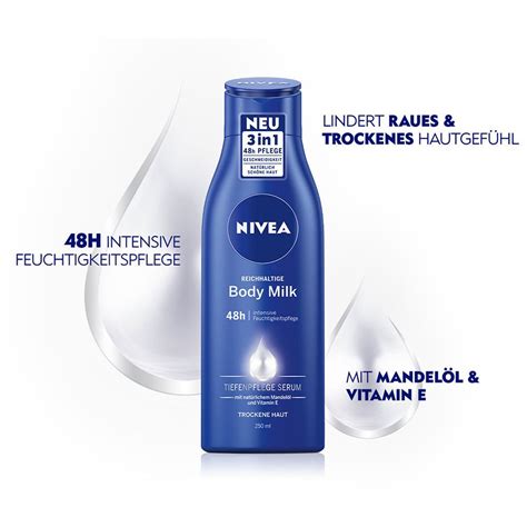 Nivea® Reichhaltige Body Milk 250 Ml Redcare Apotheke