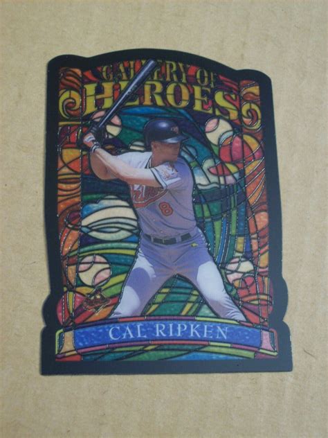 Cal Ripken 1998 Topps Gallery Of Heroes Die Cut Values Mavin