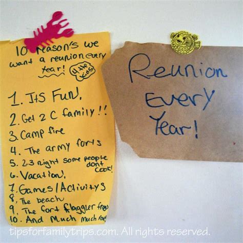 Creative Family Reunion Ideas - Tips For Family Trips