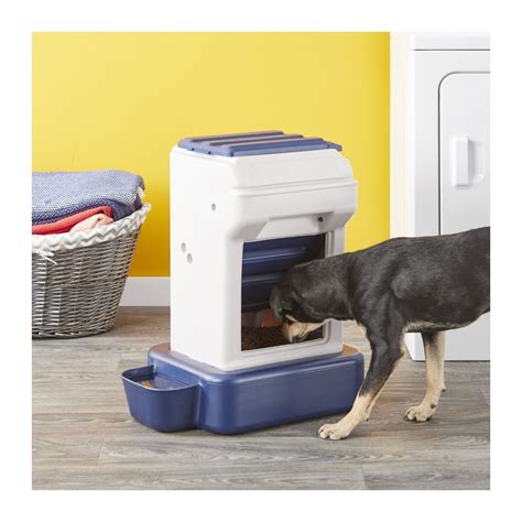 Bergan Dispensador Automático De Alimentos Y Agua Para Perro Kemik