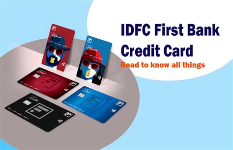 Idfc First Bank Credit Card Apply Types Details Benefits