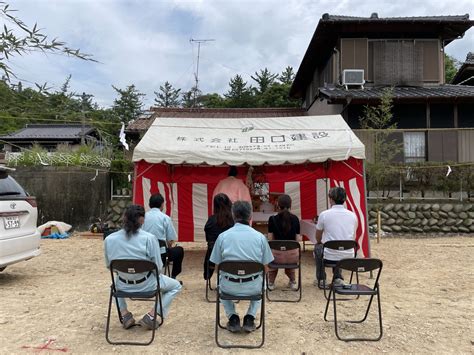 多治見市k様邸地鎮祭を行いました ｜ 東濃ひのきや自然素材の注文住宅は株式会社田口建設