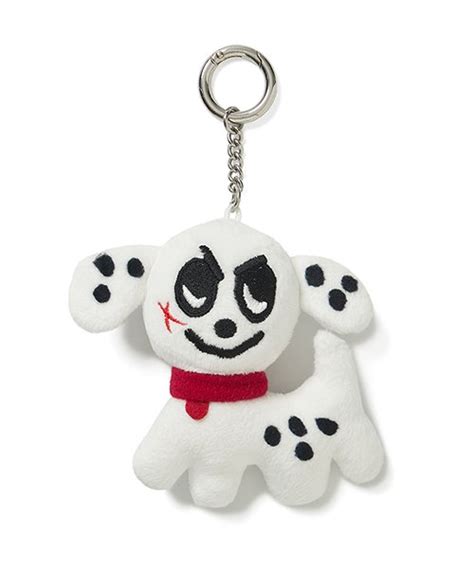 MUSINSA WKNDRS PUPPY KEYCHAIN IVORY