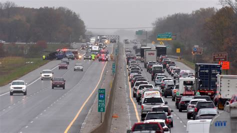 Lanes Reopen After Rollover Crash On I 94 At Metro Parkway