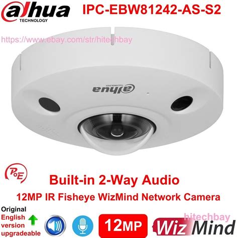 Dahua IPC EBW81242 AS S2 12MP 4K Panoramic Fisheye AI WizMind Camera 2