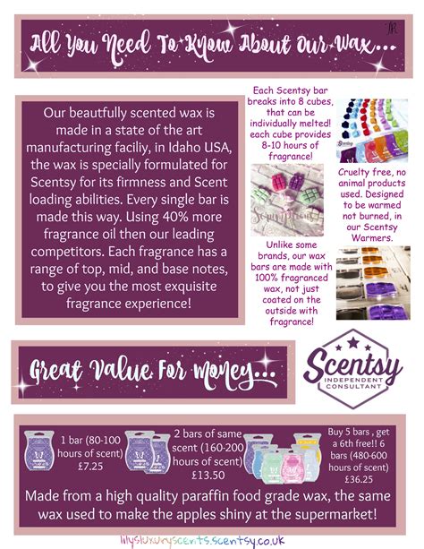 Scentsy Wax Melt Information Scentsy Facebook Party Scentsy Party