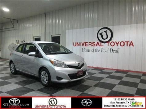 2012 Classic Silver Metallic Toyota Yaris L 3 Door 79872081 GTCarLot