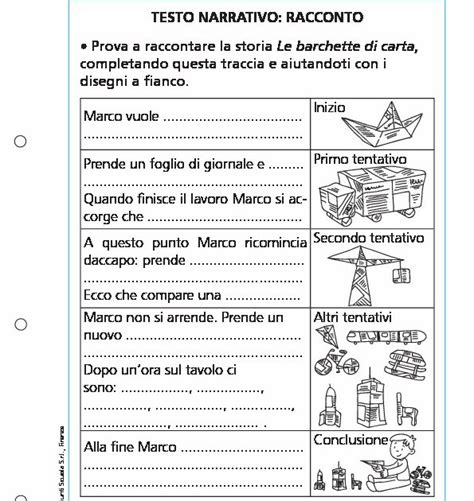 Testo Narrativo Racconto Giunti Scuola