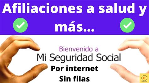 Mi Seguridad Social Afiliacion Eps Registro Y Mas Procedimientos En