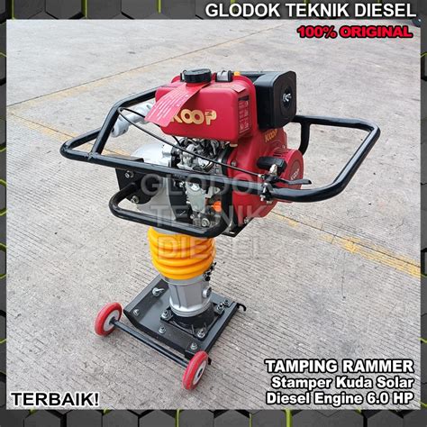 Jual Stamper Kuda HONDA GX 160 Pemadat Tanah Tamping Rammer ORIGINAL