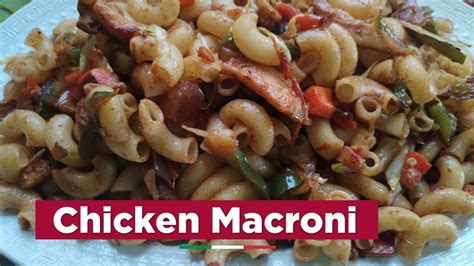 Quick Delicious Macroni Recipe Chicken Macroni Macroni Pasta