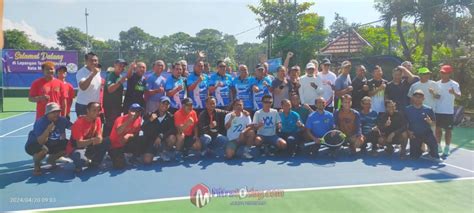 Pj Wali Kota Malang Buka Kejuaraan Tenis Open Ganda Putra Veteran 2024