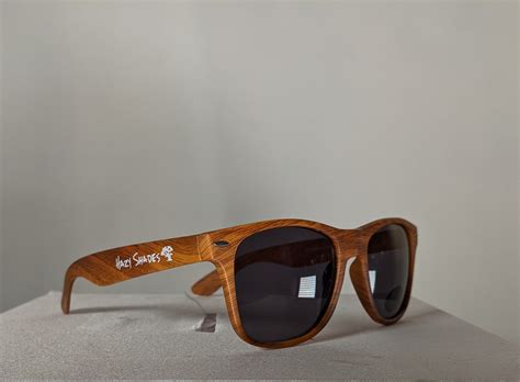 Hazy Shades Wood Grain Sunglasses