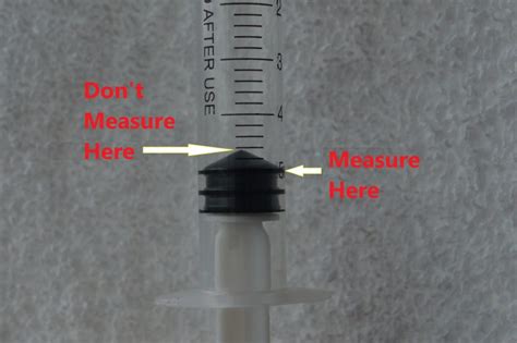 How To Read Syringe Volume