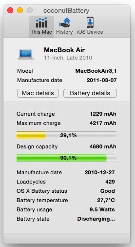 Verifique La Cantidad De Ciclos De Bater A En Una Mac Conpilar Es