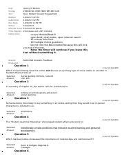 EDUC 665 Notes For Quiz 8 Modern Student Engagement Docx User